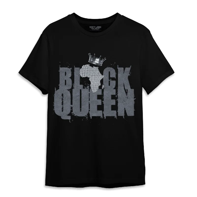 NastyJamz Air Max 90 Iron Grey T-Shirt Match Black Queen Crown