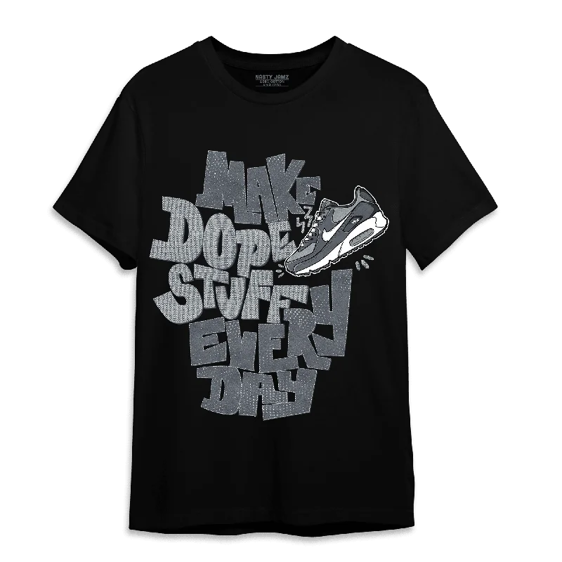 NastyJamz Air Max 90 Iron Grey T-Shirt Match Dope Sneaker