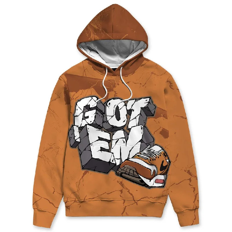 AM 1 Essential Light Bone NastyJamz Hoodie Match Got Em All-Over Print