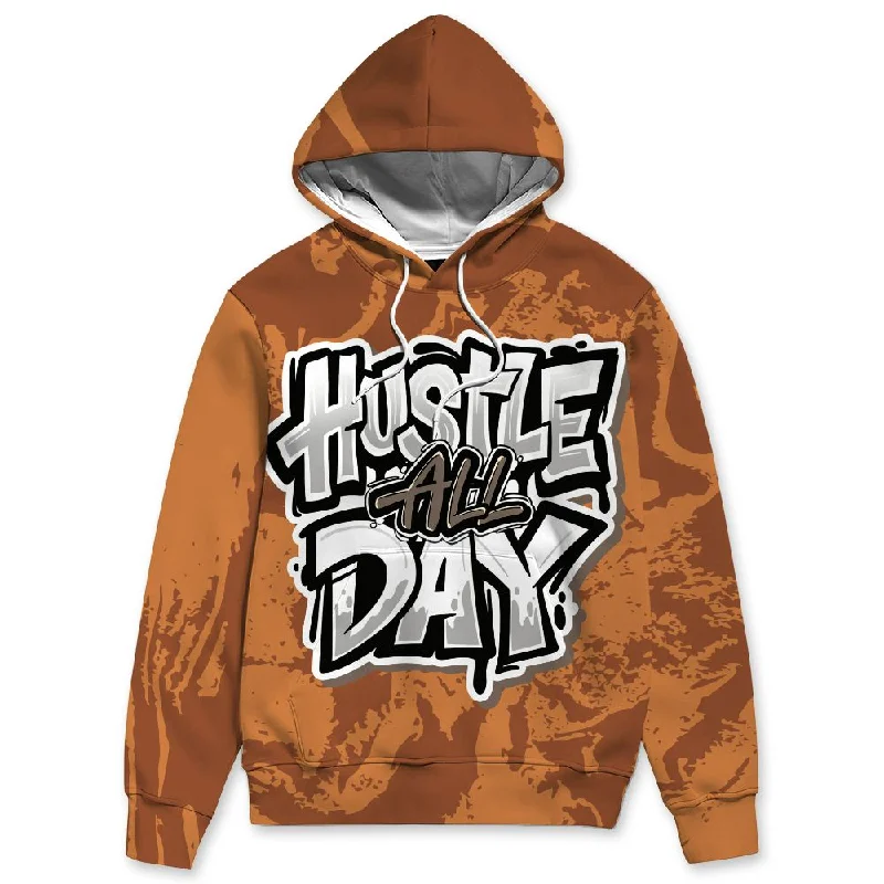 AM 1 Essential Light Bone NastyJamz Hoodie Match Hustle All Day All-Over Print