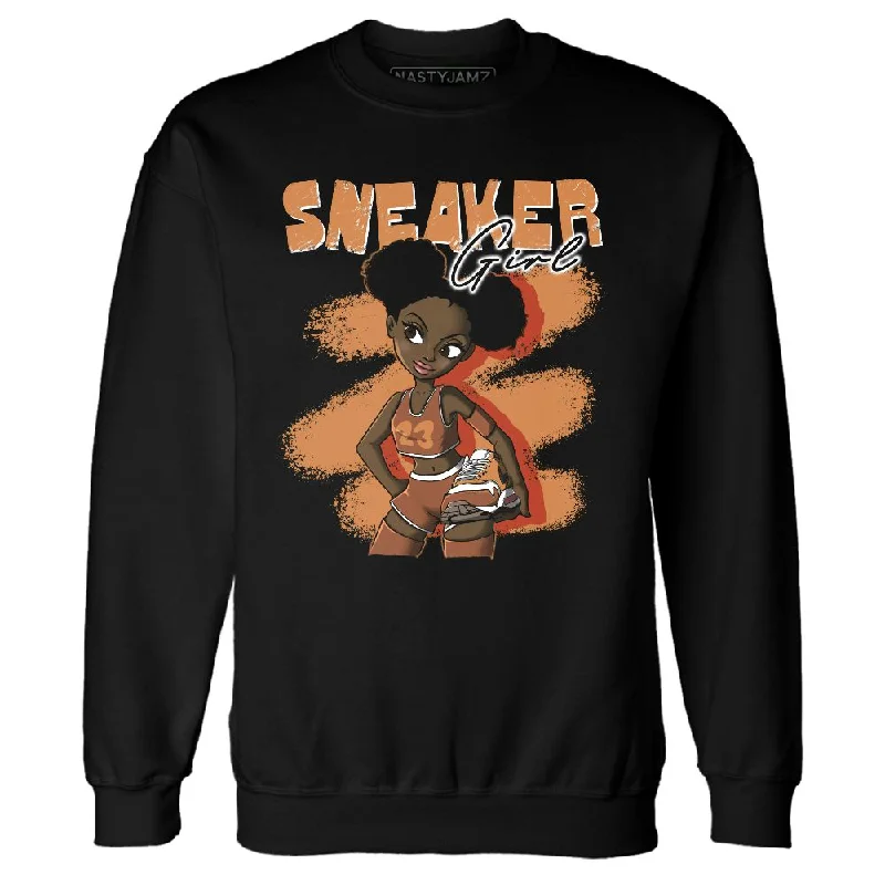 AM 1 Essential Light Bone NastyJamz Sweatshirt Match Black Sneaker Girl