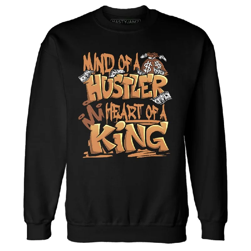 AM 1 Essential Light Bone NastyJamz Sweatshirt Match Hustler Heart King