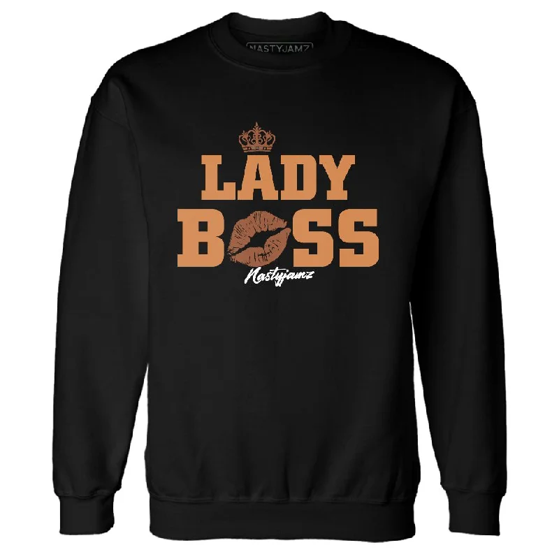 AM 1 Essential Light Bone NastyJamz Sweatshirt Match Lady Boss