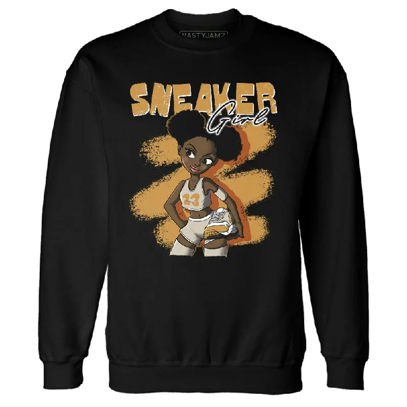 AM 1 SC Bronze NastyJamz Sweatshirt Match Black Sneaker Girl