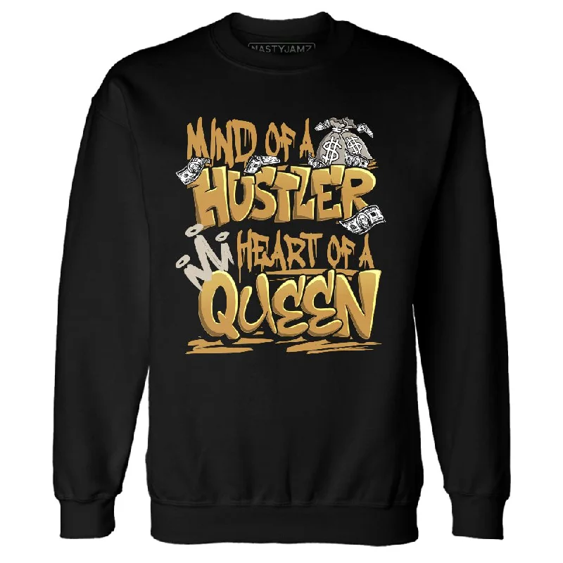 AM 1 SC Bronze NastyJamz Sweatshirt Match Hustler Heart Queen