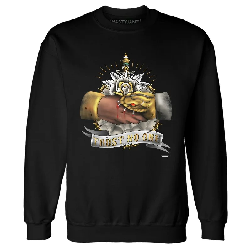 AM 1 SC Bronze NastyJamz Sweatshirt Match Trust No One Old School