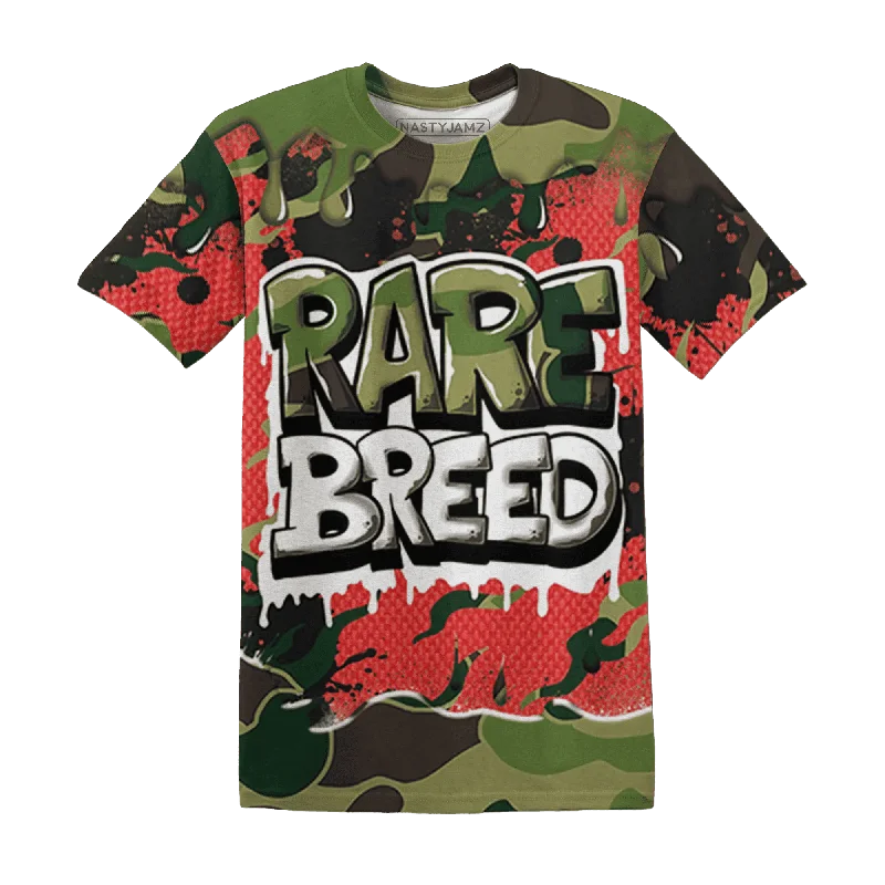 Versatile Unisex Layering Pieces AM 90 Dark Sage Solar Red NastyJamz T-Shirt Match Rare Breed Drippin All-Over Print