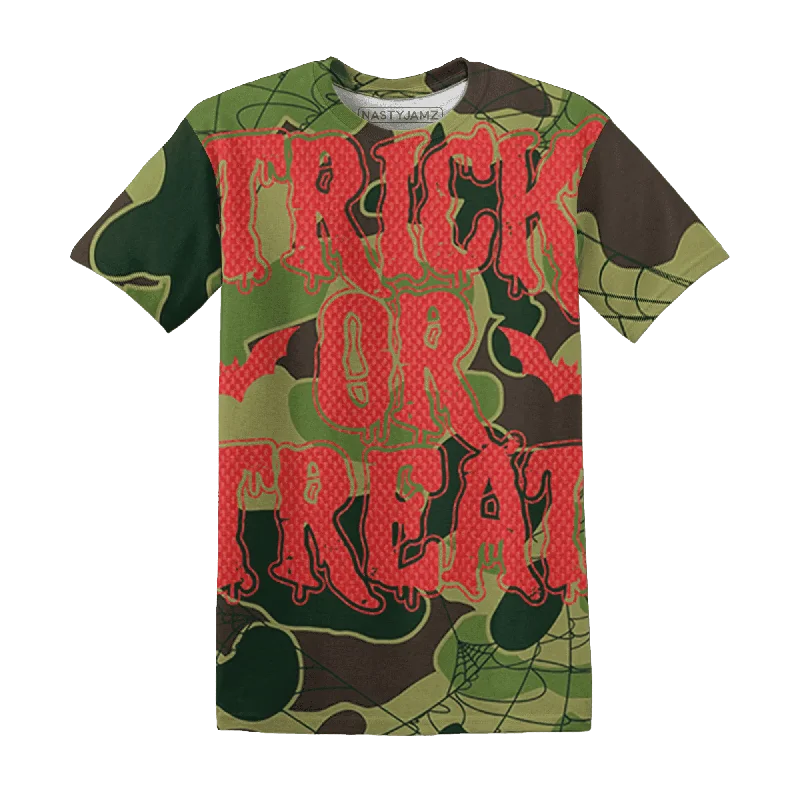 Oversized Unisex Fashion Pieces AM 90 Dark Sage Solar Red NastyJamz T-Shirt Match Trick Or Treat All-Over Print