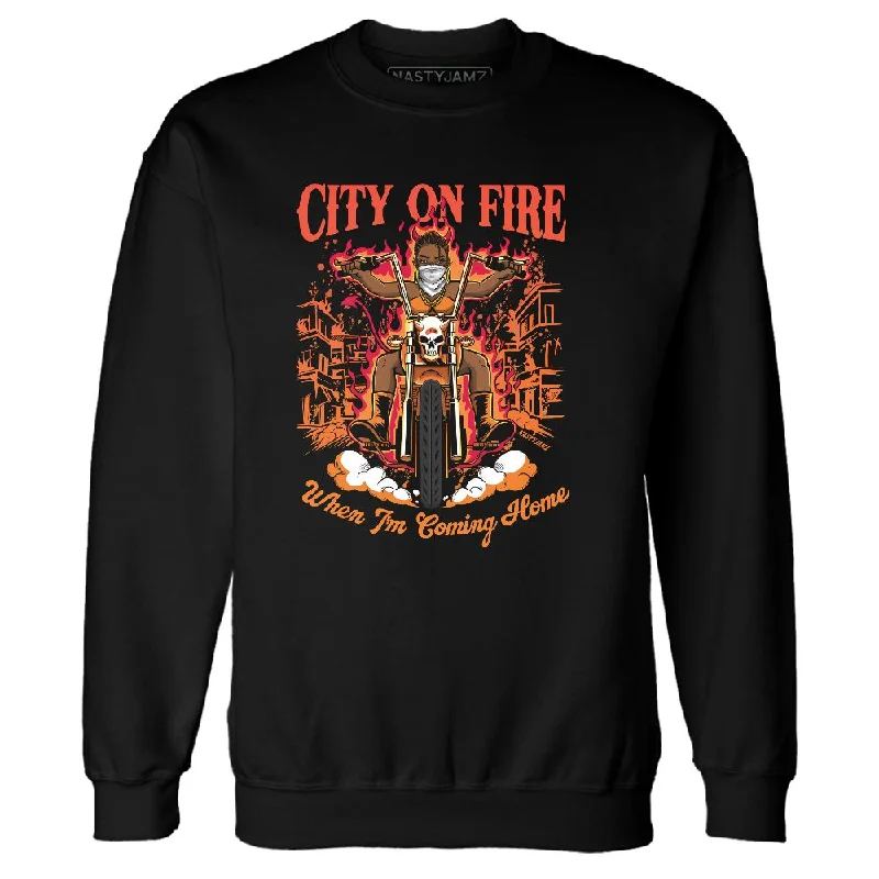 AM Plus Drift Dragon Red NastyJamz Sweatshirt Match Fire Girl