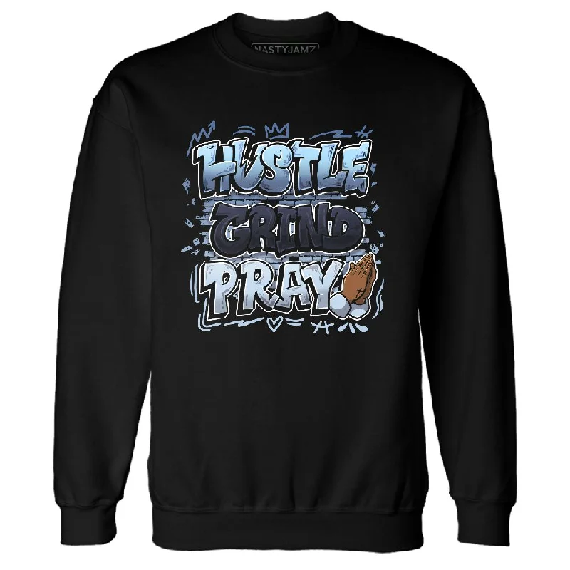 AM Plus DriftDark Obsidian NastyJamz Sweatshirt Match Hustle Grind Pray