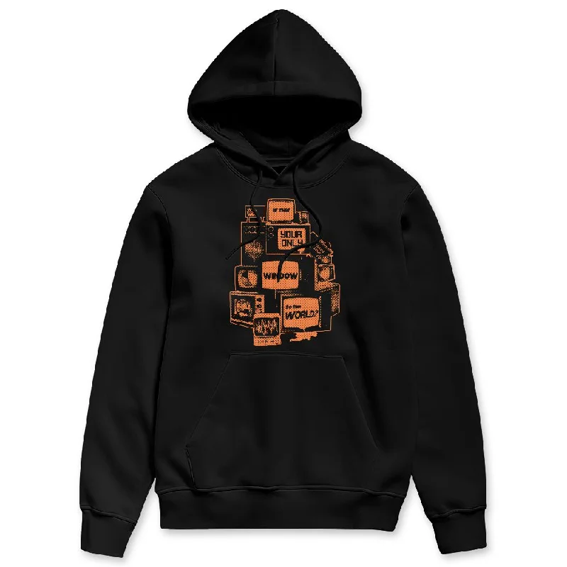 AM TW White Orange NastyJamz Hoodie Match Television