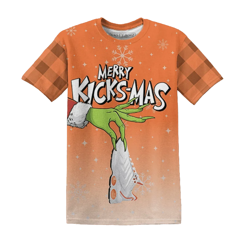 Urban Unisex Fashion Outfits AM TW White Orange NastyJamz T-Shirt Match Merry Kicksmas All-Over Print