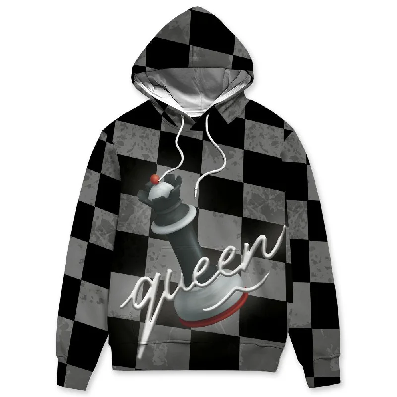 Black Toe 14s NastyJamz Hoodie Match Black Queen All-Over Print