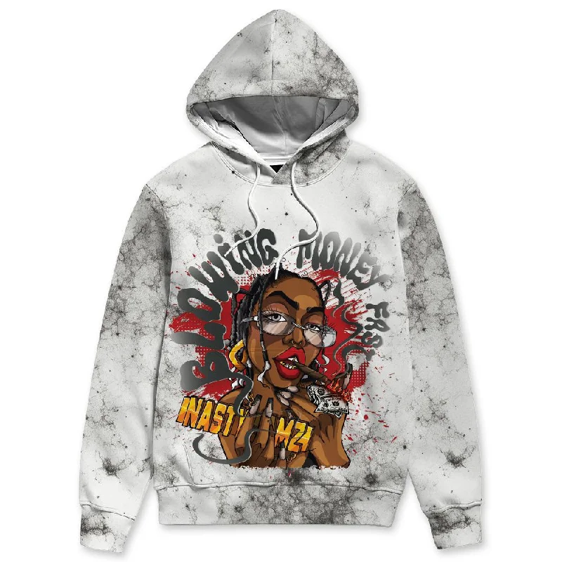 Black Toe 14s NastyJamz Hoodie Match Blowing Money Fast Girl All-Over Print