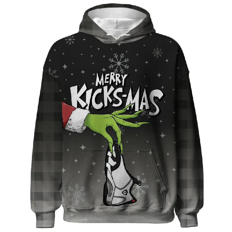 Black Toe 14s NastyJamz Hoodie Match Merry Kicksmas All-Over Print