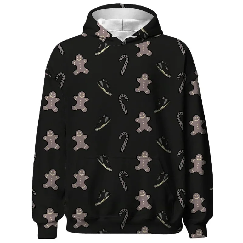 Black Violet Ore 3s NastyJamz Hoodie Match Candy Cookie Kicks All-Over Print