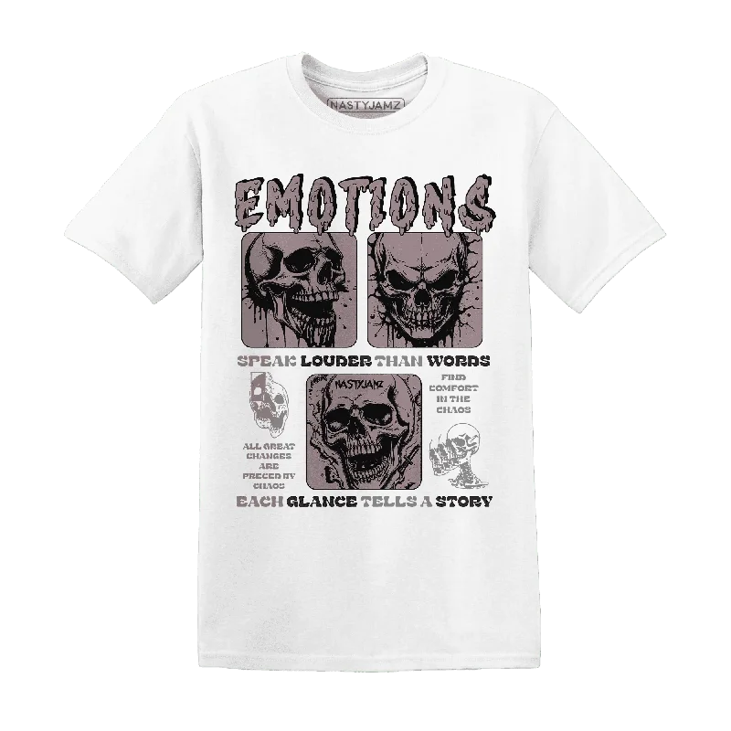 Black Violet Ore 3s NastyJamz T-Shirt Match Emotions Skull