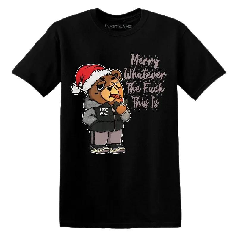 Black Violet Ore 3s NastyJamz T-Shirt Match Merry Whatever