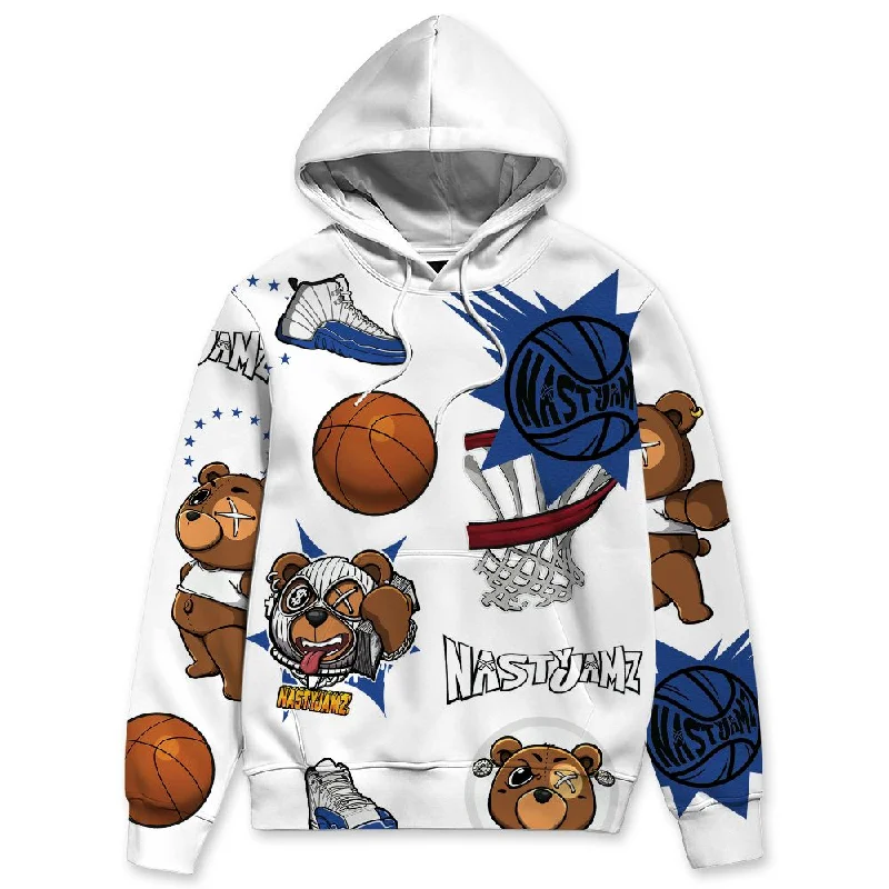 Blueberry 12s NastyJamz Hoodie Match BER Icon Wallpapers All-Over Print