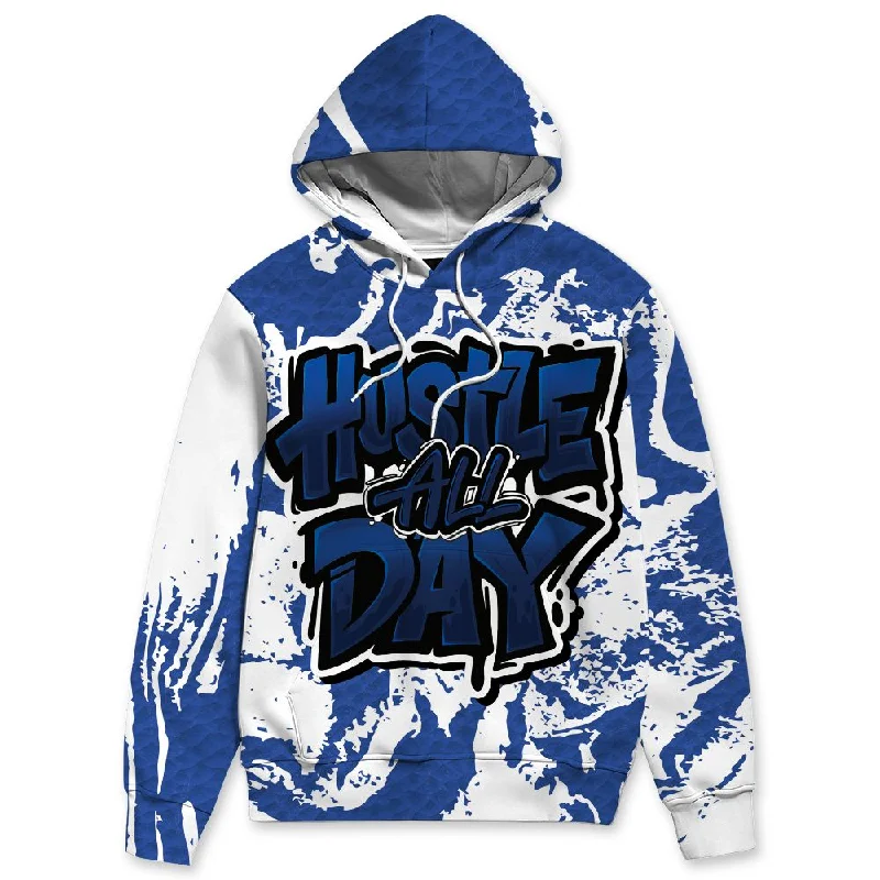 Blueberry 12s NastyJamz Hoodie Match Hustle All Day All-Over Print