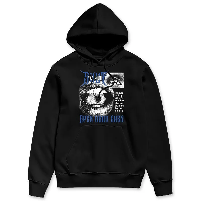 Blueberry 12s NastyJamz Hoodie Match Shut Your Mouth