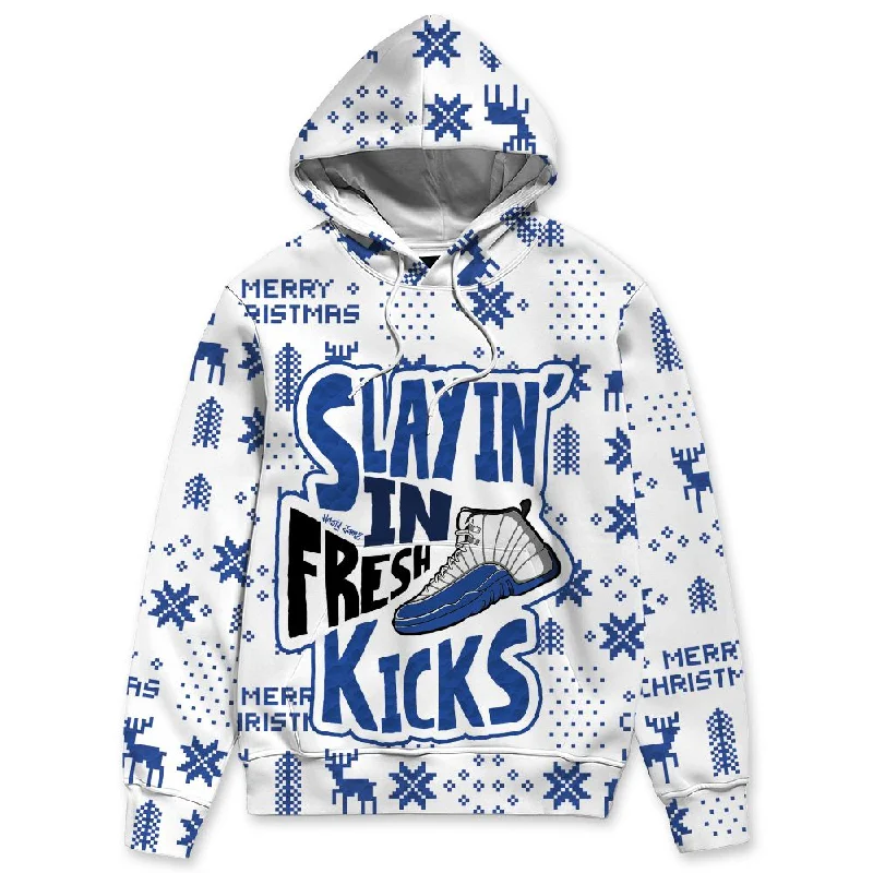 Blueberry 12s NastyJamz Hoodie Match Slayin Kicks All-Over Print