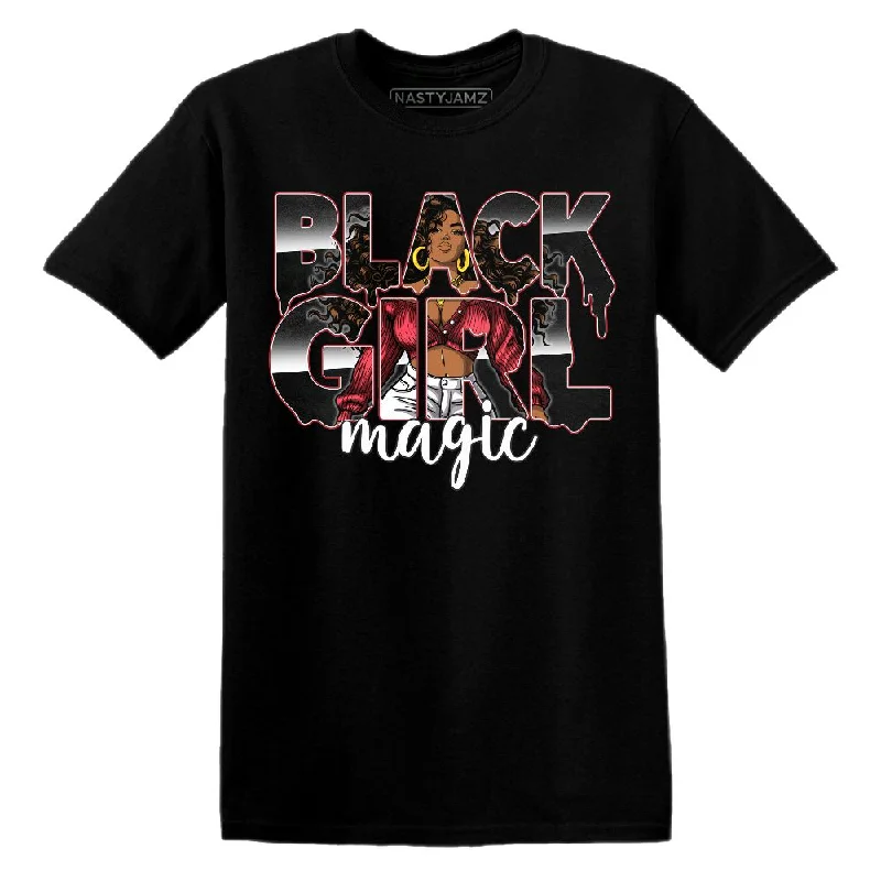 Bred Velvet 11s NastyJamz T-Shirt Match Black Girl Magic