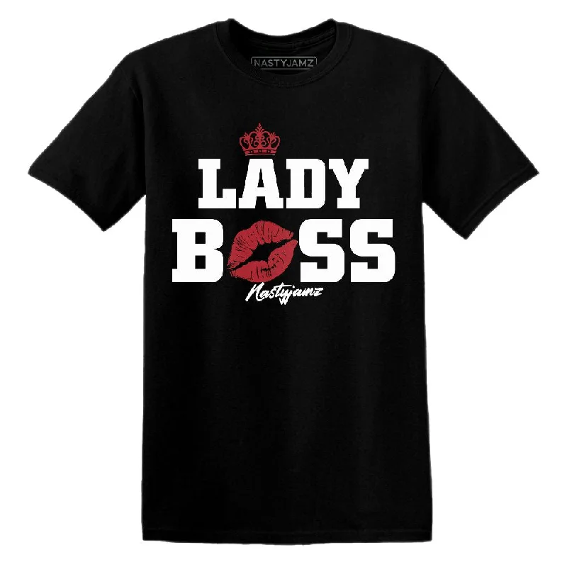 Bred Velvet 11s NastyJamz T-Shirt Match Lady Boss