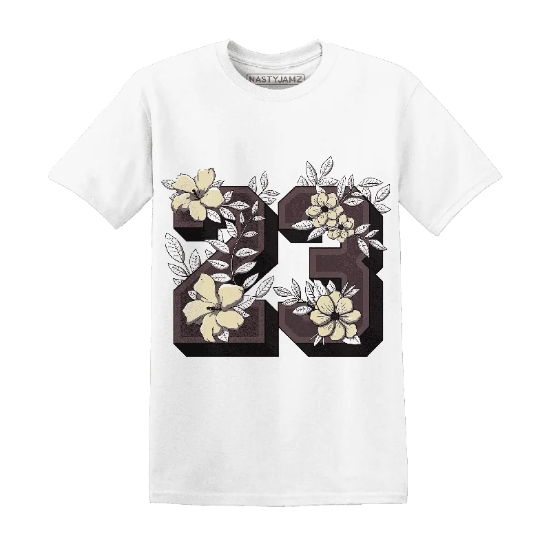 Burgundy Crush 3s NastyJamz T-Shirt Match 23 Floral