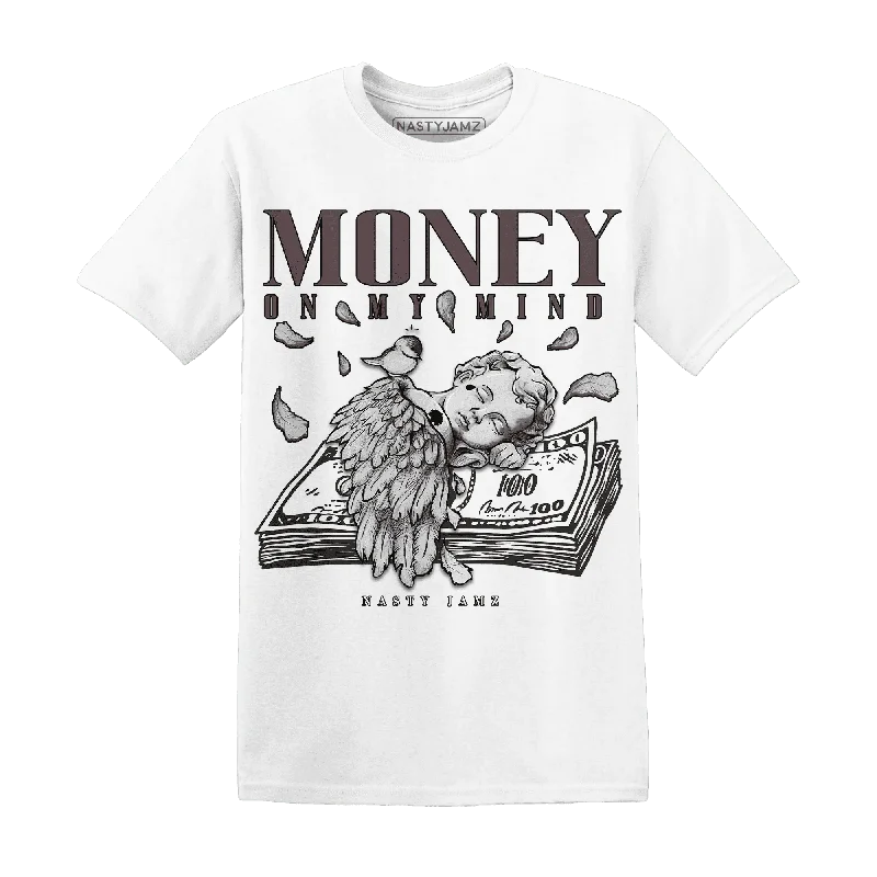 Burgundy Crush 3s NastyJamz T-Shirt Match Money On My Mind Angel