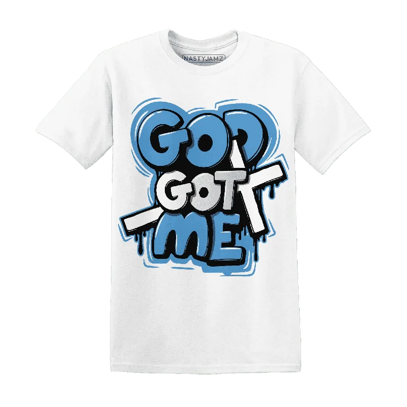 Carolina Blue Univercitii 17s NastyJamz T-Shirt Match God Got Me