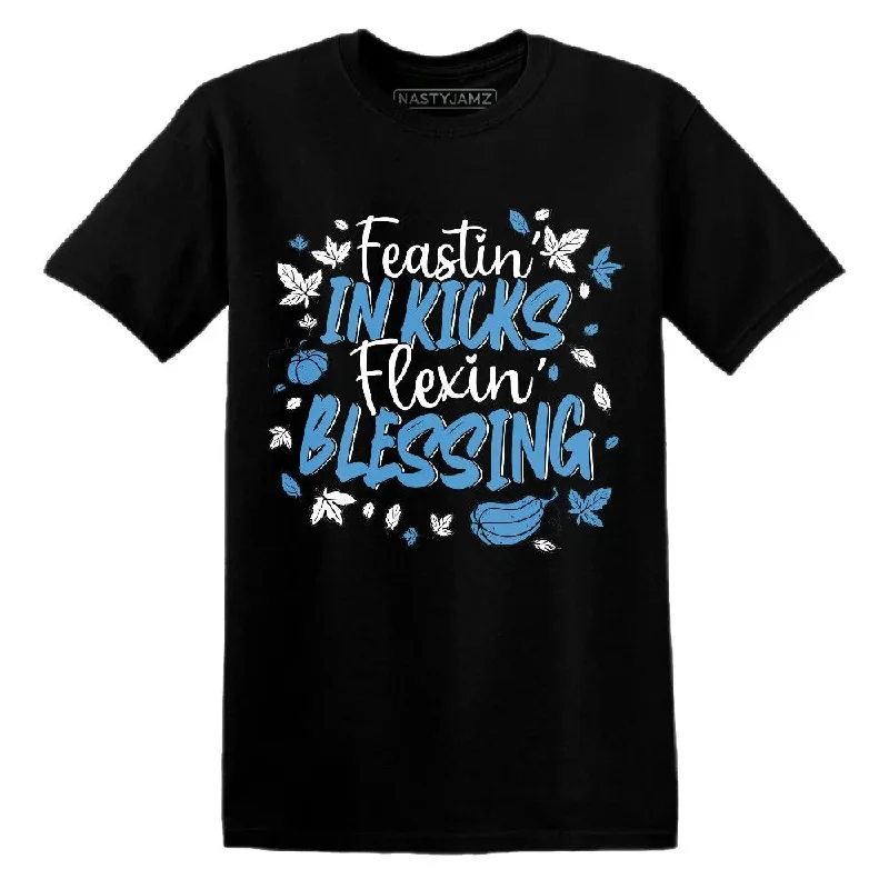 Carolina Blue Univercitii 17s NastyJamz T-Shirt Match Kicks Feasting