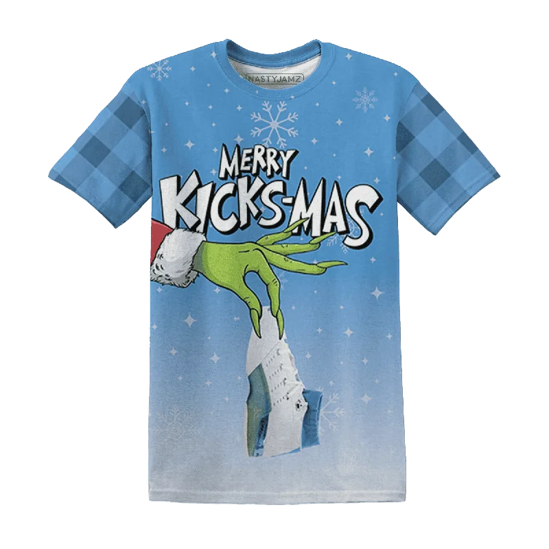 Classic Unisex Fashion Looks Carolina Blue Univercitii 17s NastyJamz T-Shirt Match Merry Kicksmas All-Over Print