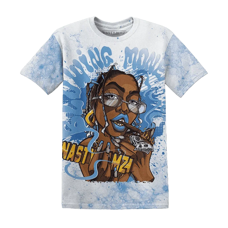 Casual And Trendy Unisex Fashion Staples NastyJamz Carolina Blue Univercitii 17s T-Shirt Match Blowing Money Fast Girl All-Over Print