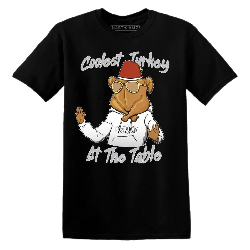 Cement Grey 3s NastyJamz T-Shirt Match Coolest Turkey