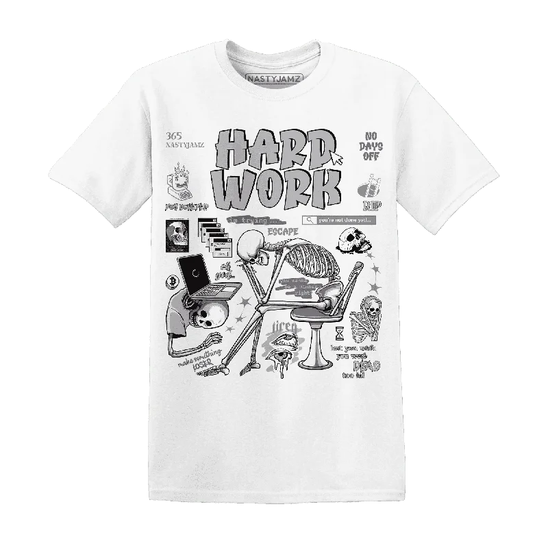 Cement Grey 3s NastyJamz T-Shirt Match Hard Work