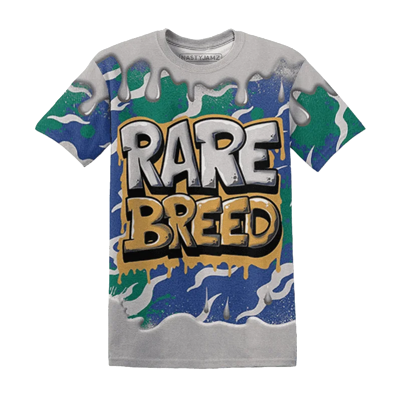High-Quality Unisex Basics For All Occasions Dunk Hyper Royal Malachite NastyJamz T-Shirt Match Rare Breed Drippin All-Over Print