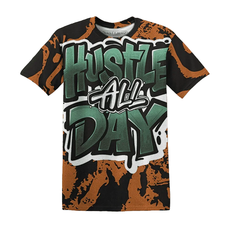 Functional And Stylish Unisex Wear Dunk Low Ceramic NastyJamz T-Shirt Match Hustle All Day All-Over Print