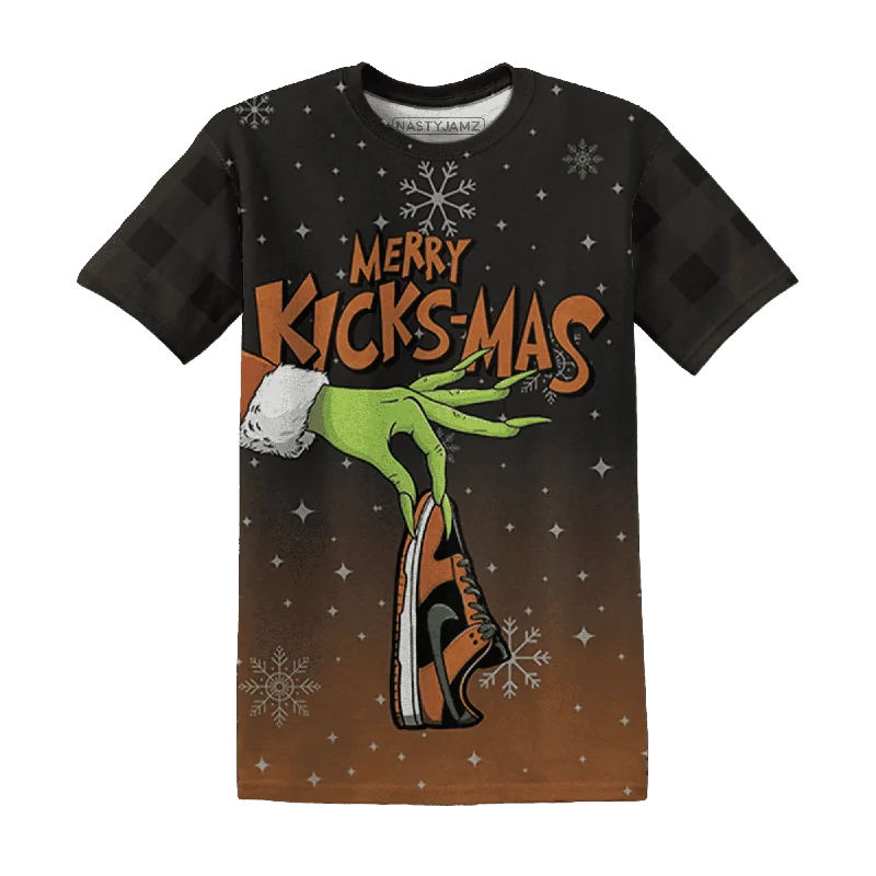 Everyday Wear For Men And Women Dunk Low Ceramic NastyJamz T-Shirt Match Merry Kicksmas All-Over Print