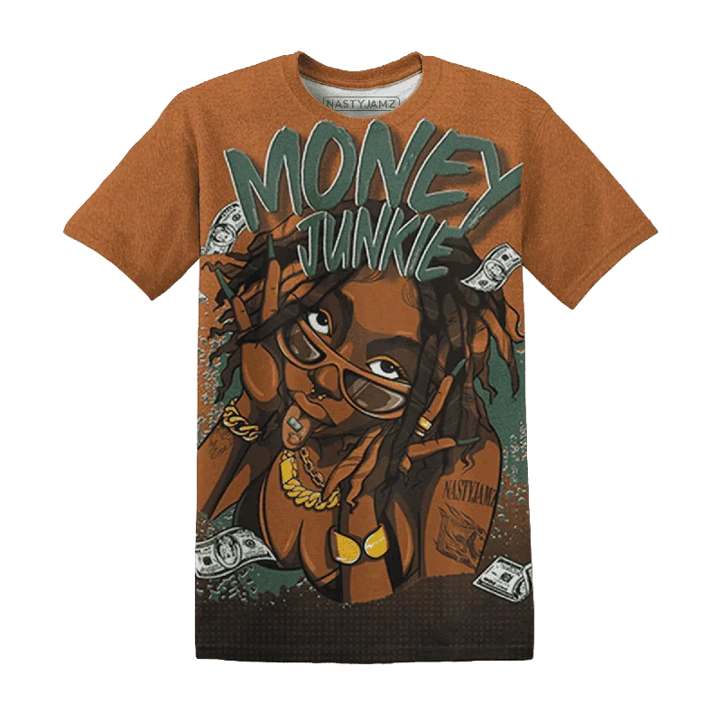 Sustainable And Ethical Unisex Clothing Dunk Low Ceramic NastyJamz T-Shirt Match Money Junkie All-Over Print