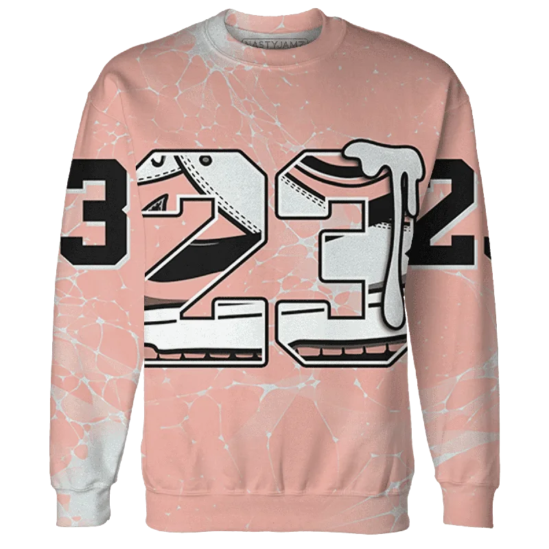 Dunk Low Glacier Blue Arctic Orange NastyJamz Sweatshirt Match 23 Sneaker All-Over Print