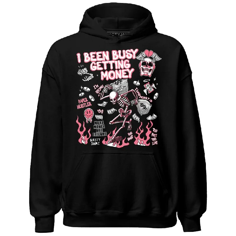 Dunk Next Nature Aster Pink NastyJamz Hoodie Match Busy Getting Money Skull