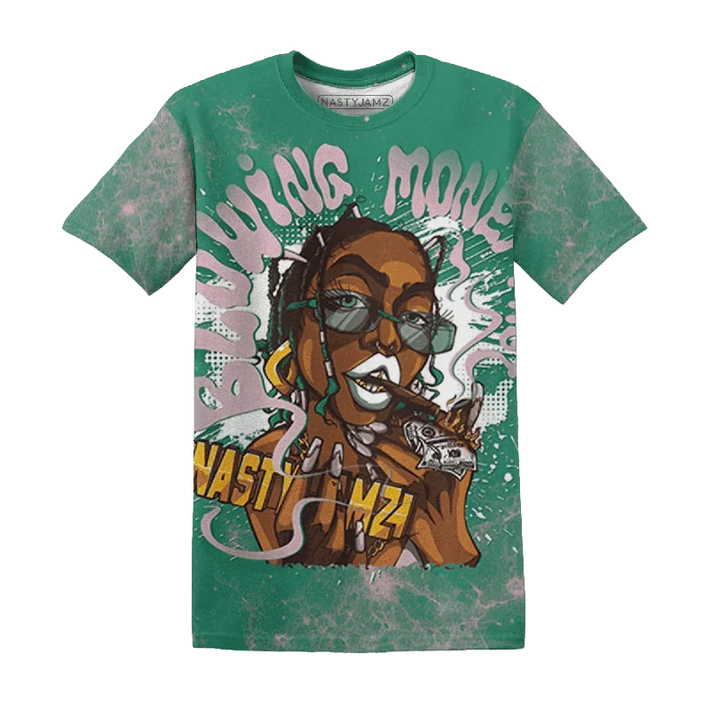 High-Quality Unisex Fashion Basics NastyJamz Dunk Pink Malachite Medium Soft Low Sail T-Shirt Match Blowing Money Fast Girl All-Over Print