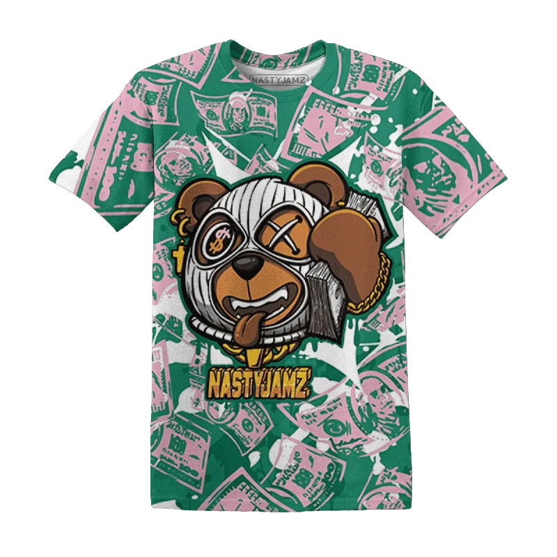 Relaxed-Fit Unisex Fashion For All-Day Comfort NastyJamz Dunk Pink Malachite Medium Soft Low Sail T-Shirt Match Money Motive BER All-Over Print