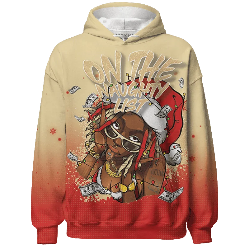 Dunk Strawberry Waffle NastyJamz Hoodie Match Xmas Naughty List All-Over Print