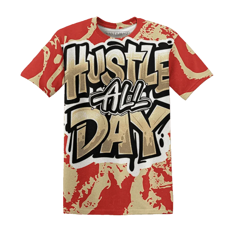 Elegant And Minimal Gender-Free Clothing Dunk Strawberry Waffle NastyJamz T-Shirt Match Hustle All Day All-Over Print