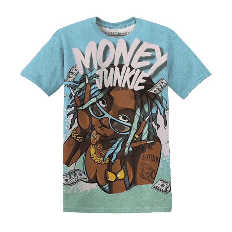 Sustainable Gender-Neutral Apparel Dunk Verdy Visty NastyJamz T-Shirt Match Money Junkie All-Over Print