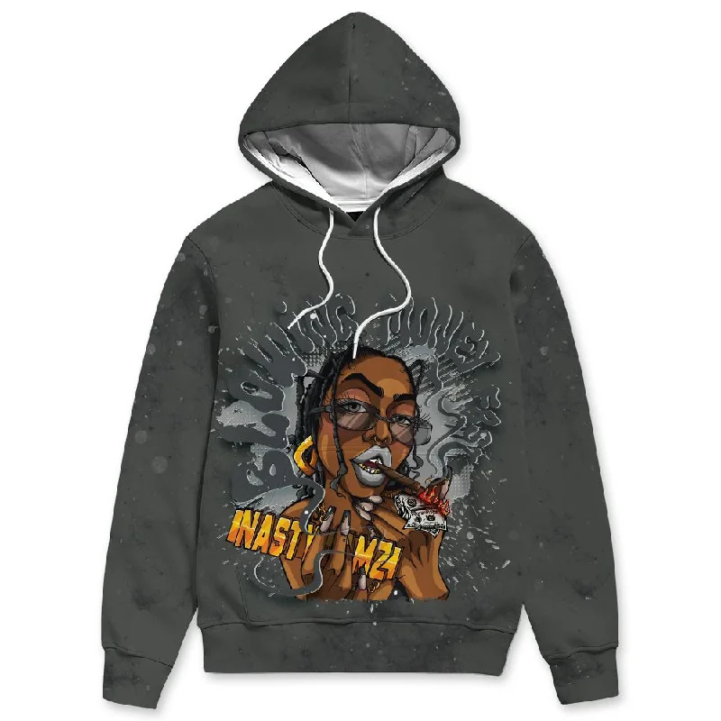 Fear 4s NastyJamz Hoodie Match Blowing Money Fast Girl All-Over Print