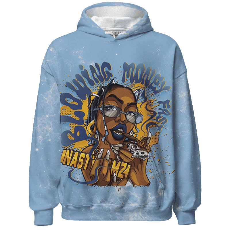 NastyJamz First In Flight 1s Hoodie Match Blowing Money Fast Girl All-Over Print