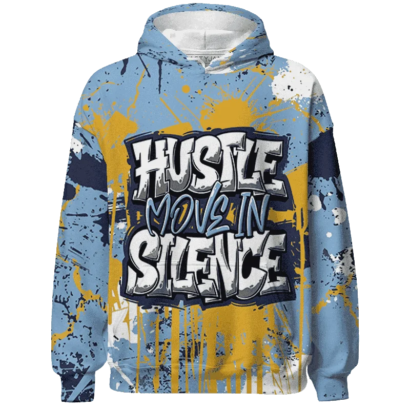 NastyJamz First In Flight 1s Hoodie Match Hustle Move In Silence All-Over Print